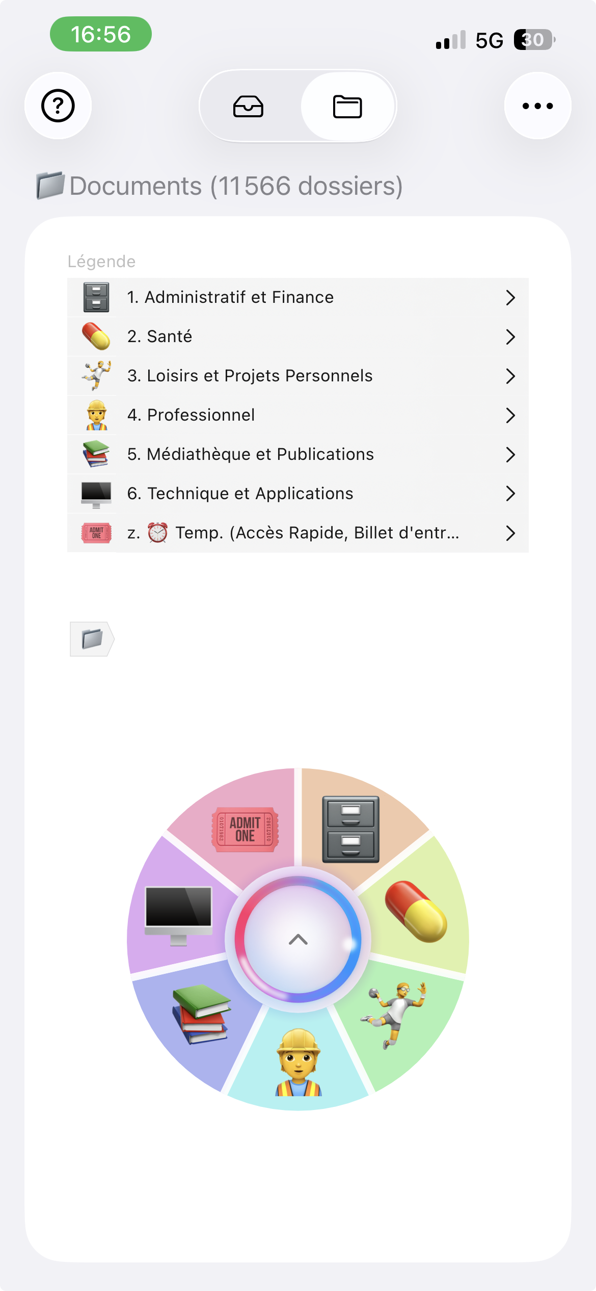 Aperçu de l’app sur iPhone